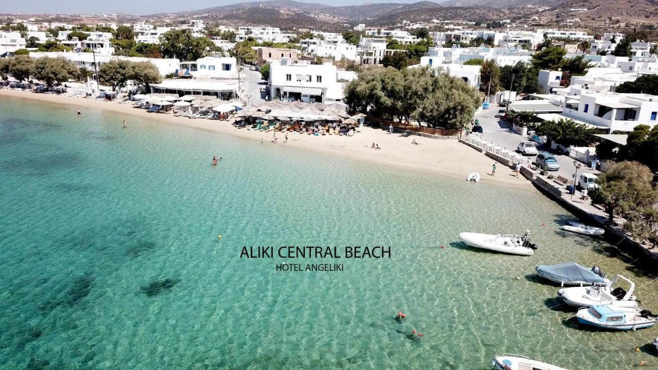 Angeliki Seaside Hotel Alikí المظهر الخارجي الصورة