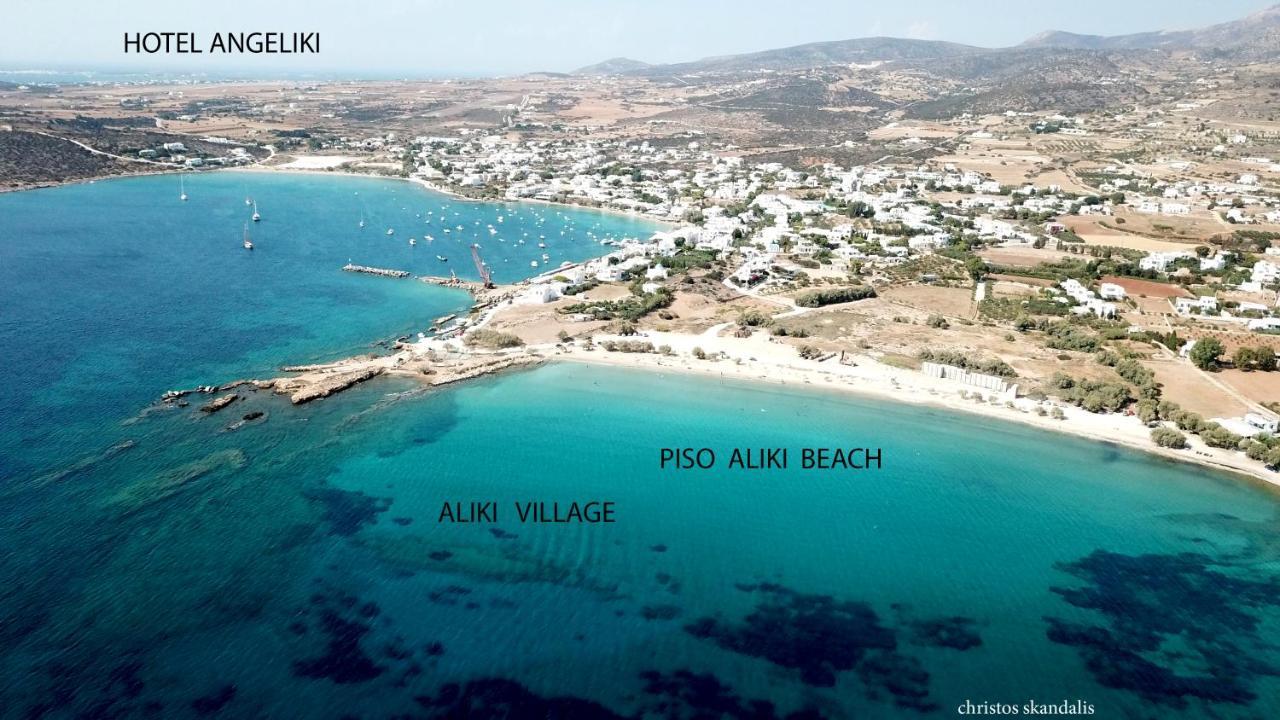 Angeliki Seaside Hotel Alikí المظهر الخارجي الصورة