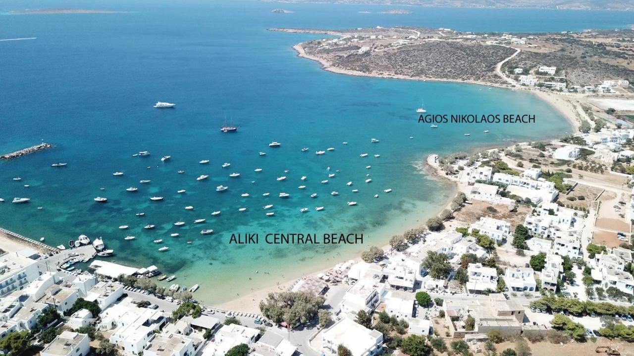 Angeliki Seaside Hotel Alikí المظهر الخارجي الصورة